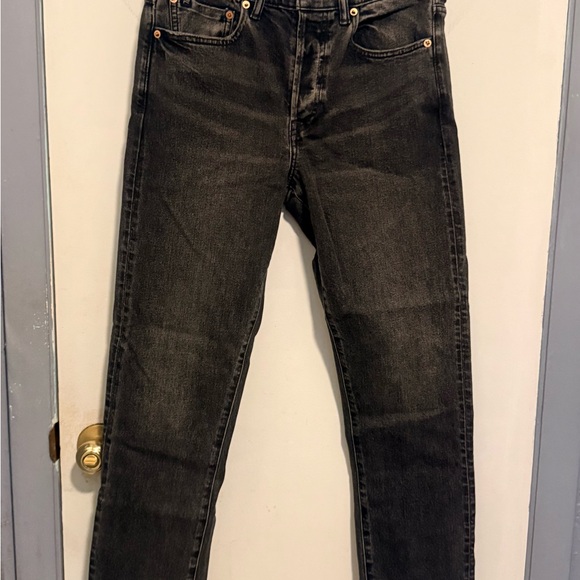 American Eagle Outfitters Denim - American Eagle AE77 Black straight crop Fit Jeans